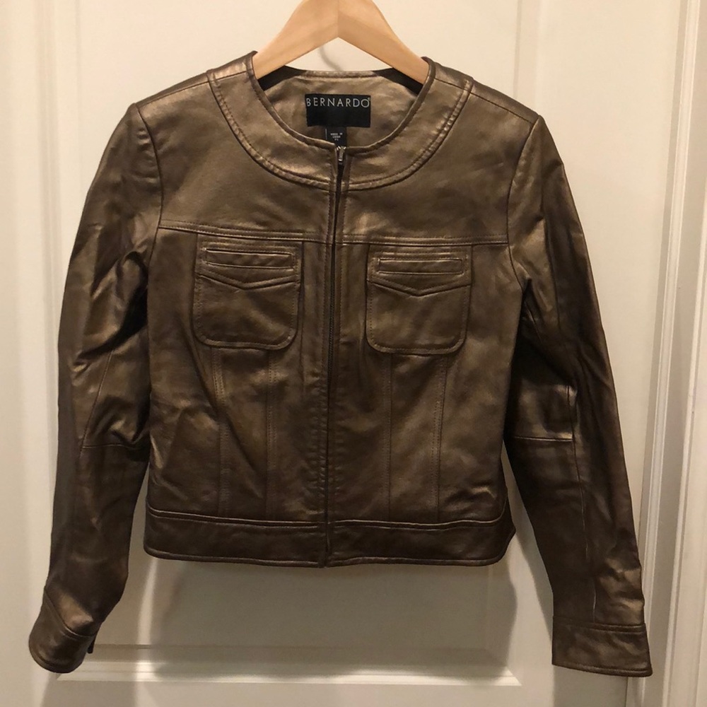 Bernardo Authentic Leather Jacket